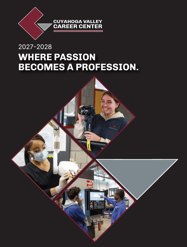 black cover with pictures of students